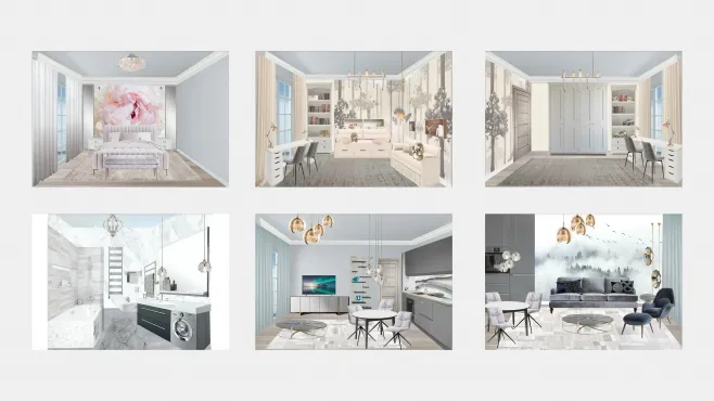 Дизайн интерьера. Углубленный курс – работы студентов - 16